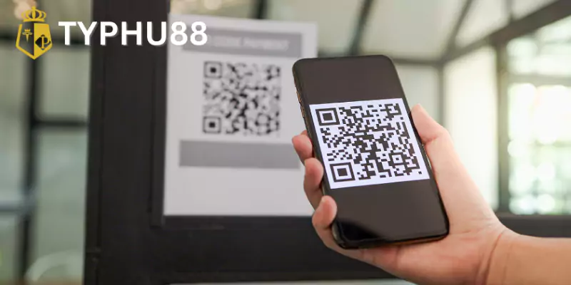 Quét mã QR để nạp tiền vào Typhu88